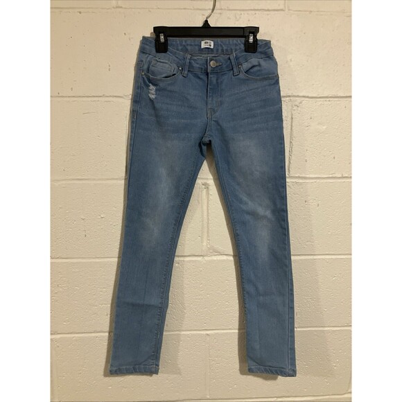 ELV Girl’s Jeans Size 12 Slim Straight Mid Rise Lined - Picture 9 of 9